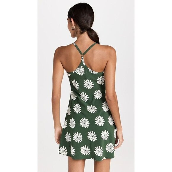 Outdoor Voices Evergreen Floral The Exercise Dress Sleeveless Womens Size Large - Picture 2 of 7